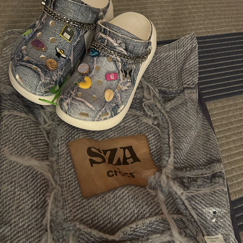 Limited edition Sza x Crocs collaboration crocs